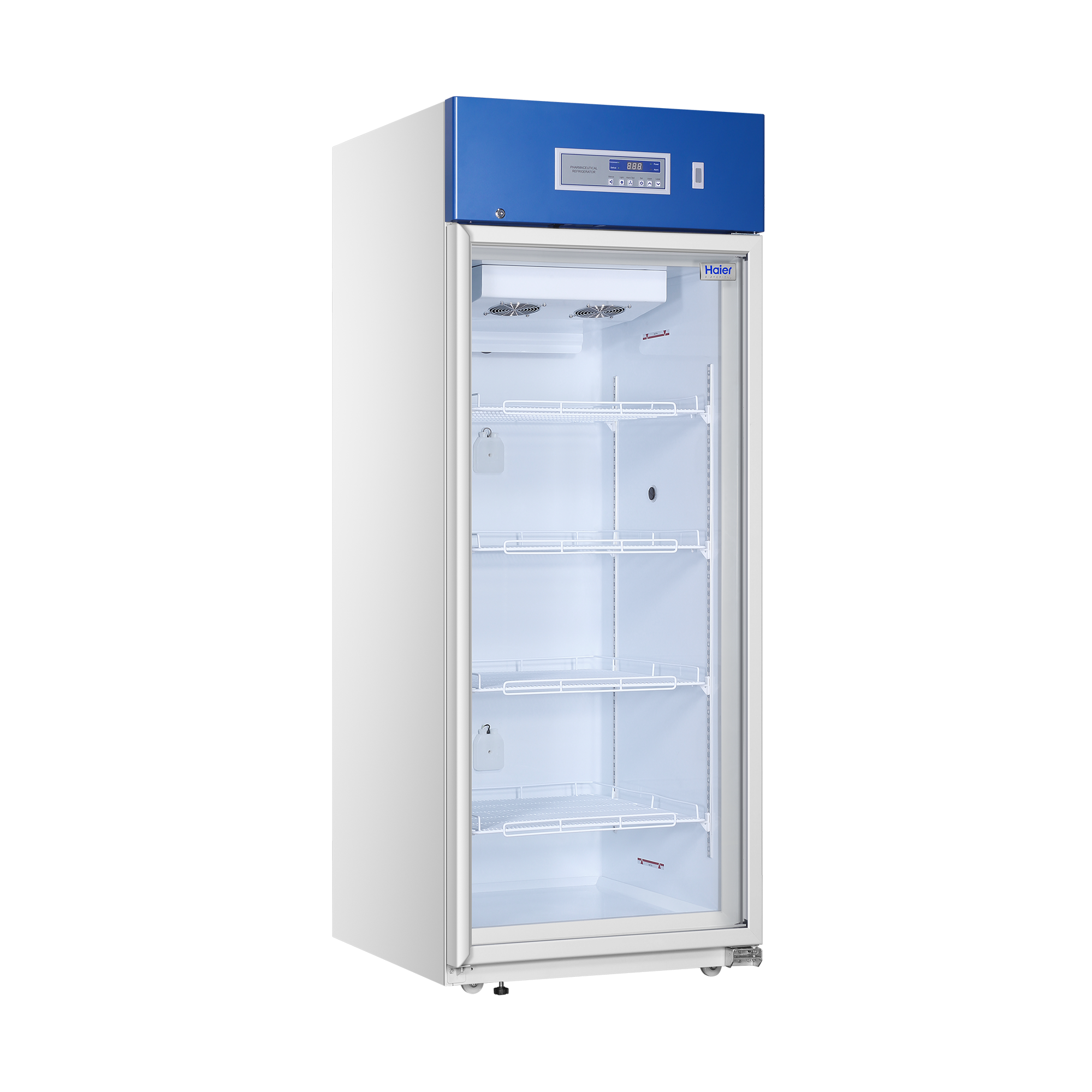 Haier HYC-639 glass-door pharmacy refrigerator